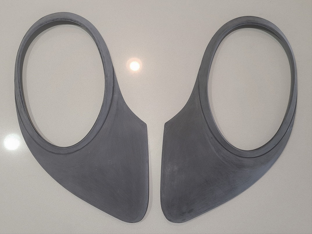 Porsche 986 / 996 mk1 Headlight Conversion Covers without Turn Signal