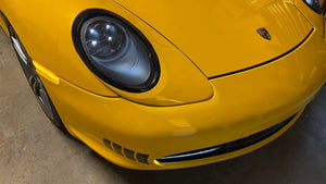 Porsche 986 / 996 mk1 Headlight Conversion Covers without Turn Signal Cutout (Free US, Discounted ex-US Shipping)